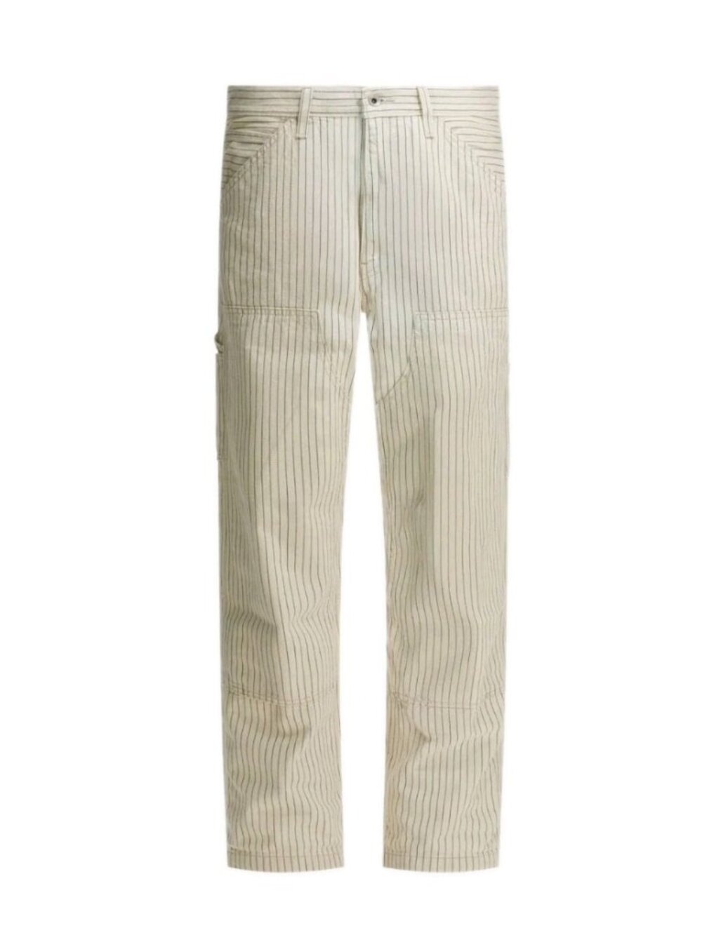 Levi's 568 Loose Straight Marris Stripe Carpenter Jeans 34x32 (Irregular)